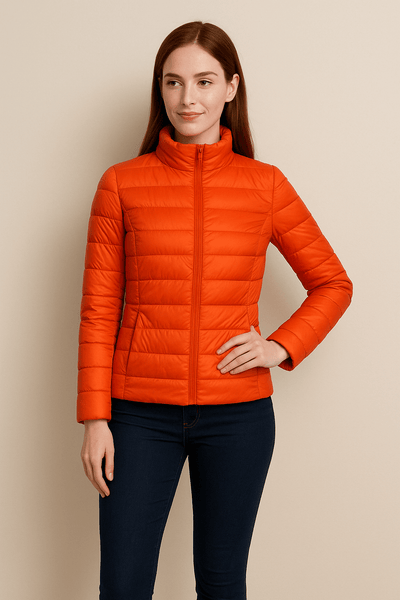 Ashford | Holly – Women’s Slim Fit Quilted Down Jacket with Hip - Length Design - Ashford London Clothing