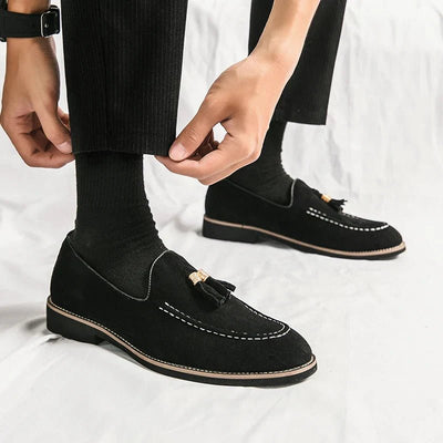 Ashford | Idris – Men's Leather Loafers with Comfortable Fit - Ashford London Clothing
