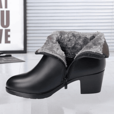 Ashford | Isolde – Women’s Suede Ankle Boots with Side Zip & Cushioned Insole - Ashford London Clothing