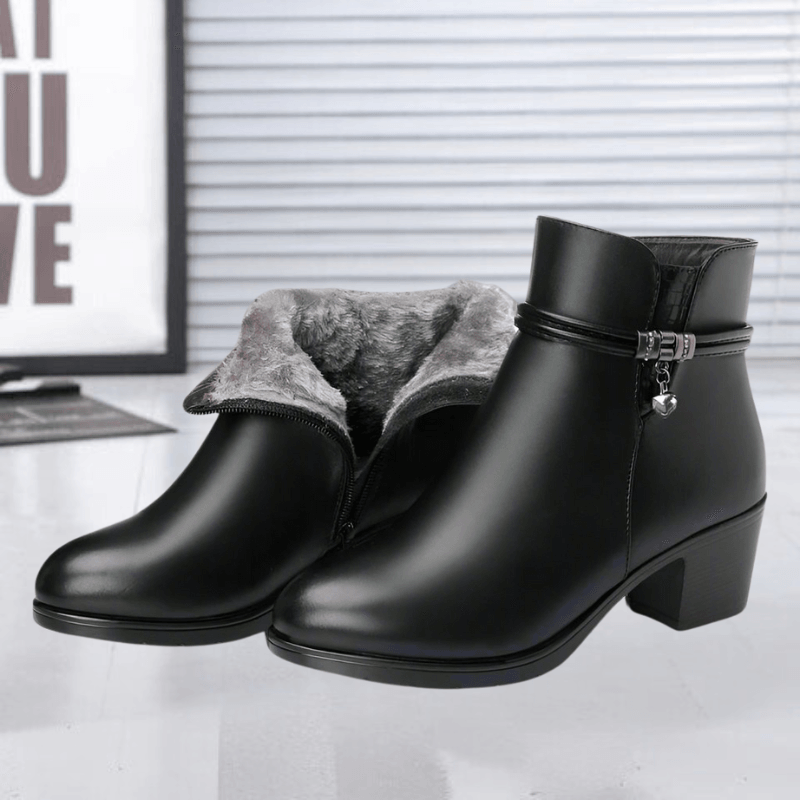 Ashford | Isolde – Women’s Suede Ankle Boots with Side Zip & Cushioned Insole - Ashford London Clothing