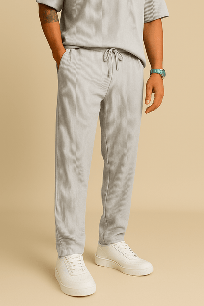 Ashford | Jethro Loose Fit Corduroy Trousers with Soft Texture - Ashford London Clothing