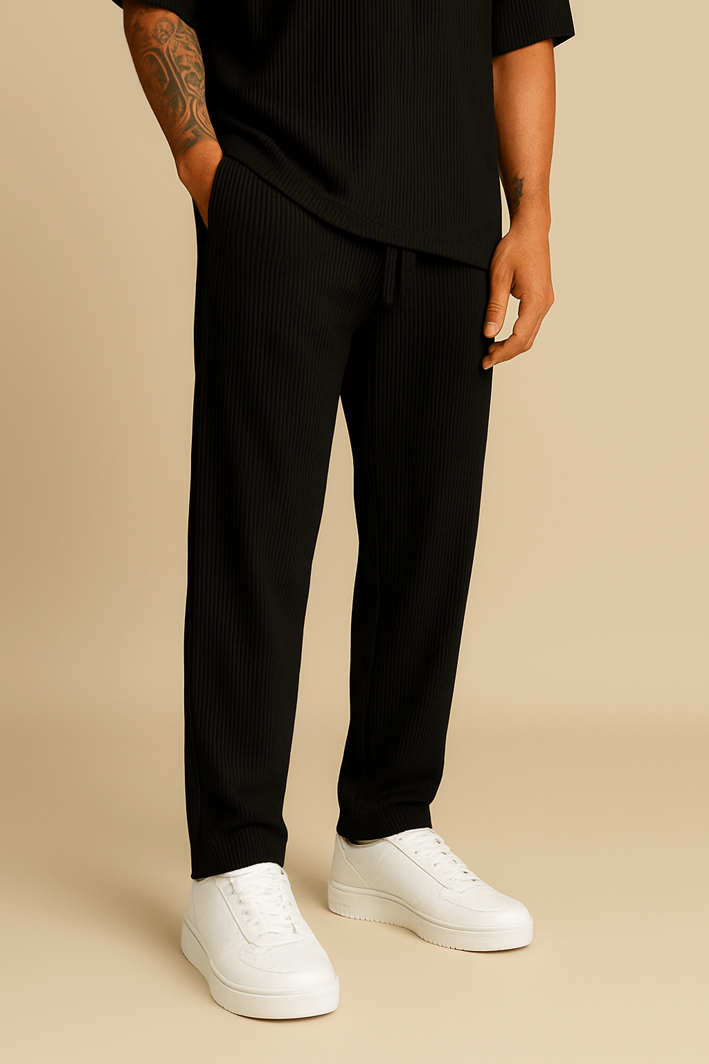 Ashford | Jethro Loose Fit Corduroy Trousers with Soft Texture - Ashford London Clothing