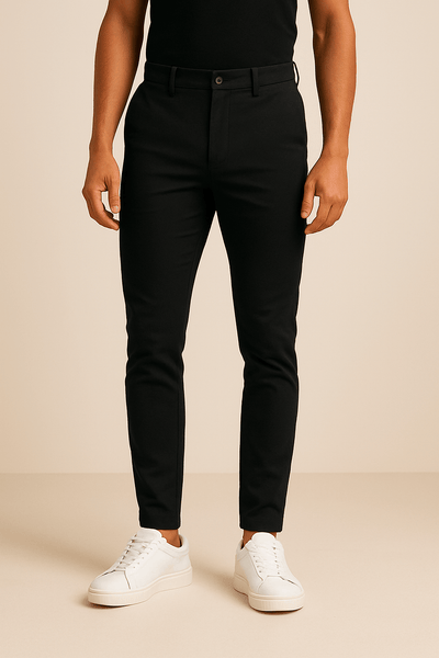 Ashford | John Slim Fit Long Pants – Casual Smart Look for Men - Ashford London Clothing