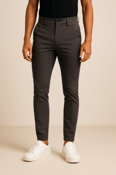 Ashford | John Slim Fit Long Pants – Casual Smart Look for Men - Ashford London Clothing