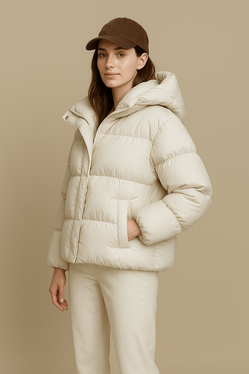 Ashford | Juno – Women’s Hooded Short Quilted Puffer Jacket – Insulated Casual Outerwear - Ashford London Clothing