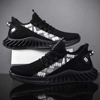Ashford | Kaelen – Men’s Athletic Sneakers – Breathable Mesh, Lace - Up, Lightweight Casual Sportswear - Ashford London Clothing