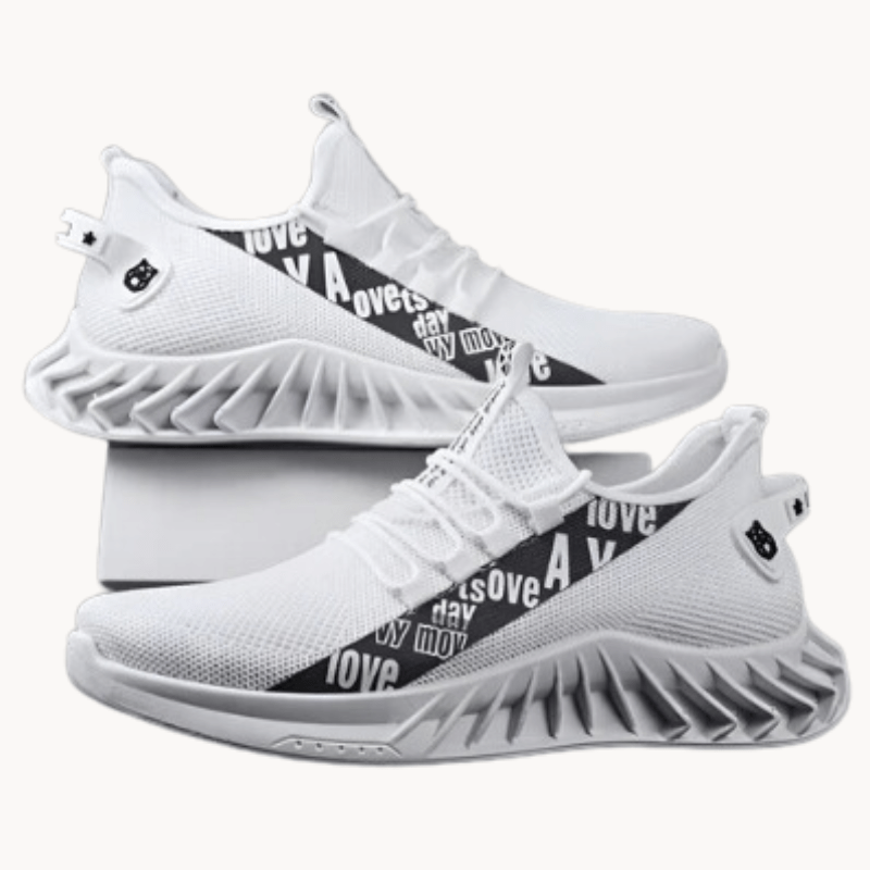 Ashford | Kaelen – Men’s Athletic Sneakers – Breathable Mesh, Lace - Up, Lightweight Casual Sportswear - Ashford London Clothing
