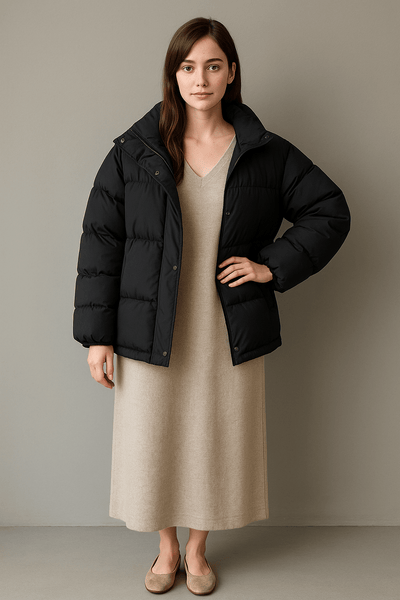 Ashford | Kari – Women’s Quilted Insulated Oversized Parka Jacket - Ashford London Clothing