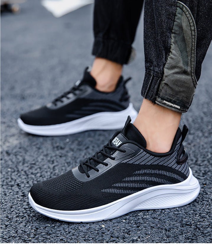 Ashford | Keiran – Men’s Lightweight Breathable Running Sneakers – Mesh Design – Sleek Modern Style - Ashford London Clothing