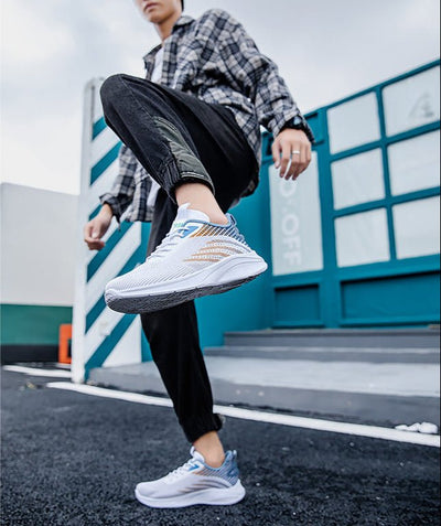 Ashford | Keiran – Men’s Lightweight Breathable Running Sneakers – Mesh Design – Sleek Modern Style - Ashford London Clothing