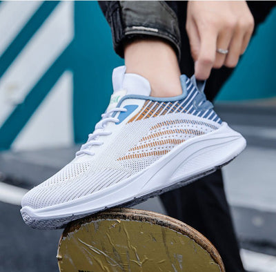 Ashford | Keiran – Men’s Lightweight Breathable Running Sneakers – Mesh Design – Sleek Modern Style - Ashford London Clothing