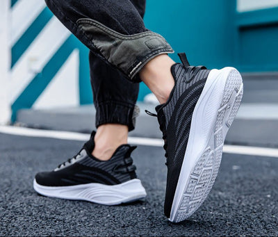 Ashford | Keiran – Men’s Lightweight Breathable Running Sneakers – Mesh Design – Sleek Modern Style - Ashford London Clothing