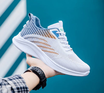 Ashford | Keiran – Men’s Lightweight Breathable Running Sneakers – Mesh Design – Sleek Modern Style - Ashford London Clothing