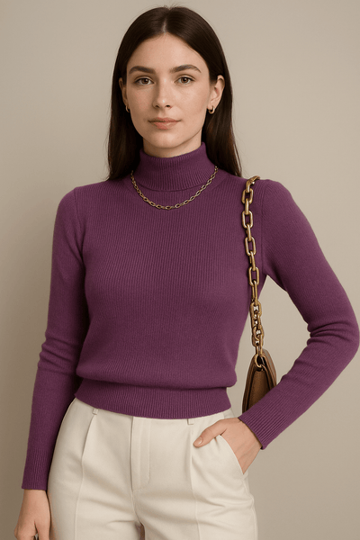 Ashford | Knit Half Turtleneck - Ashford London Clothing