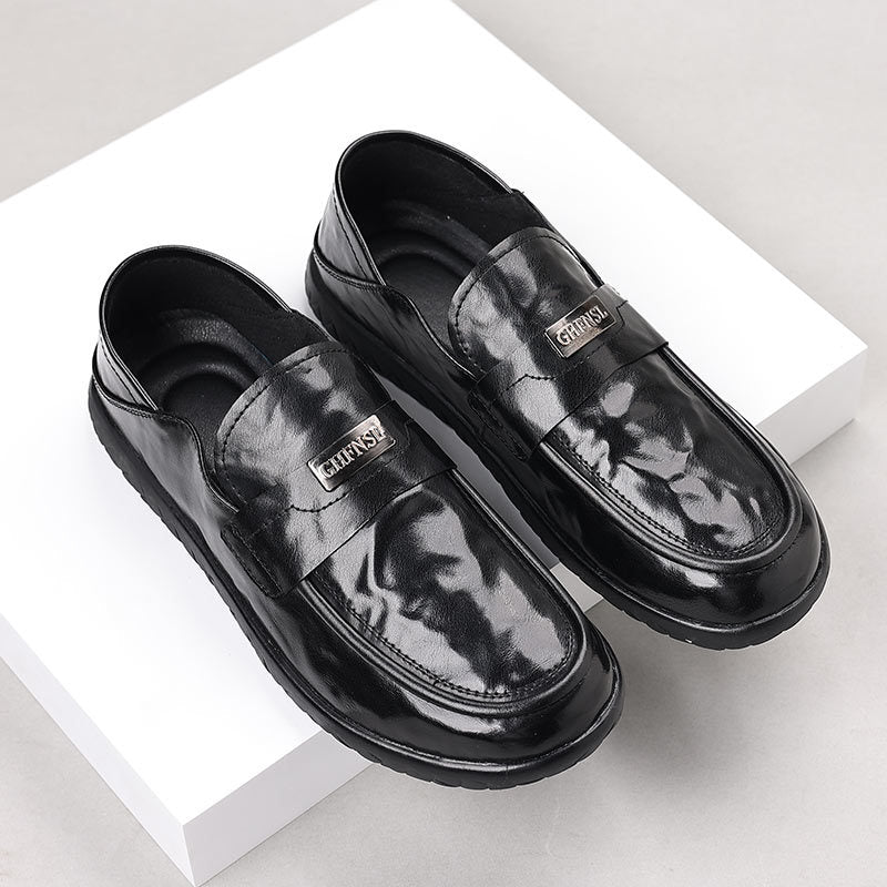 Ashford | Lachlan – Men's Slip - On Leather Loafers with Modern Fit - Ashford London Clothing