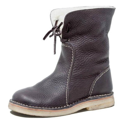 Ashford | Lesli – Women’s Leather Lace - Up Ankle Boots with 2 - Inch Heel - Ashford London Clothing