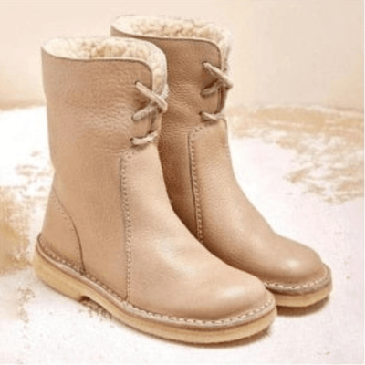 Ashford | Lesli – Women’s Leather Lace - Up Ankle Boots with 2 - Inch Heel - Ashford London Clothing