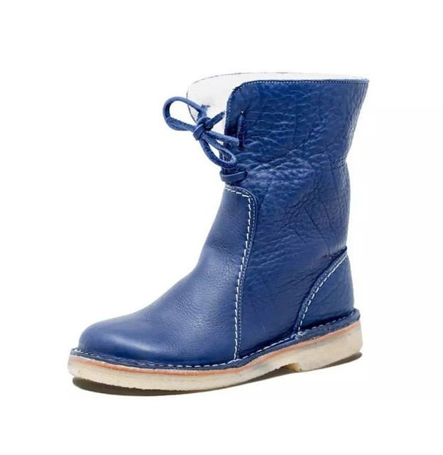 Ashford | Lesli – Women’s Leather Lace - Up Ankle Boots with 2 - Inch Heel - Ashford London Clothing