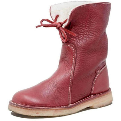 Ashford | Lesli – Women’s Leather Lace - Up Ankle Boots with 2 - Inch Heel - Ashford London Clothing