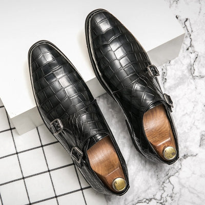Ashford | Lewis Classic Oxford Shoes – PU Leather – Round Toe – Timeless Lace - Up Style - Ashford London Clothing