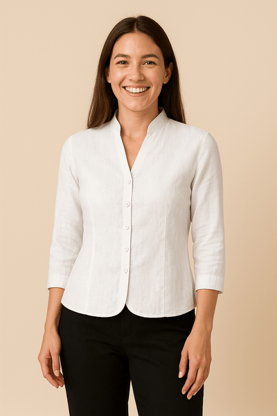 Ashford | Lina Linen Blazer – Light & Relaxed - Ashford London Clothing