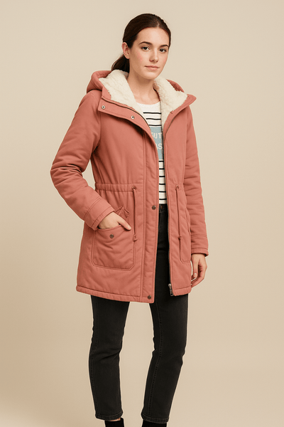 Ashford | Liv – Women’s Water - Resistant Plush Lined Parka Jacket - Ashford London Clothing