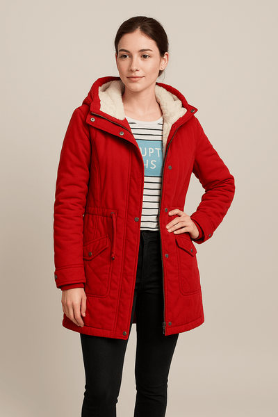 Ashford | Liv – Women’s Water - Resistant Plush Lined Parka Jacket - Ashford London Clothing