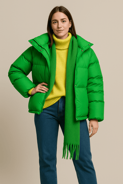 Ashford | Lorelei – Women’s Oversized Quilted Puffer Jacket with Water - Resistant Hood - Ashford London Clothing