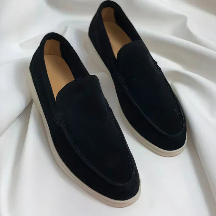 Ashford | Lucien – Men's Leather Slip - On Loafers with Timeless Appeal - Ashford London Clothing