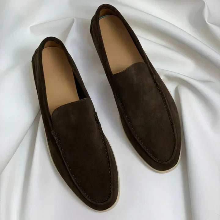 Ashford | Lucien – Men's Leather Slip - On Loafers with Timeless Appeal - Ashford London Clothing