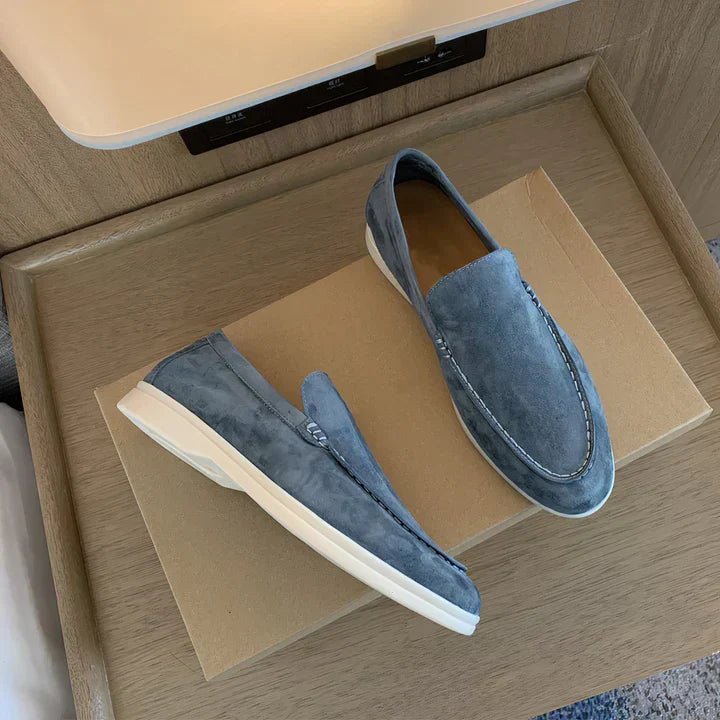 Ashford | Lucien – Men's Leather Slip - On Loafers with Timeless Appeal - Ashford London Clothing