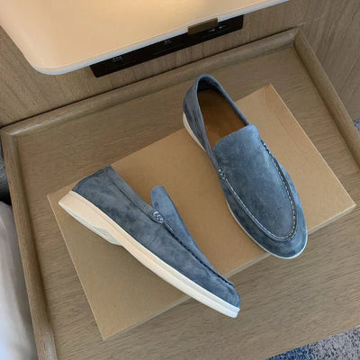 Ashford | Lucien – Men's Leather Slip - On Loafers with Timeless Appeal - Ashford London Clothing