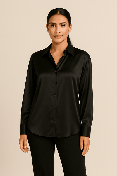 Ashford | Luisa Silk Shirt – Smooth & Sophisticated - Ashford London Clothing