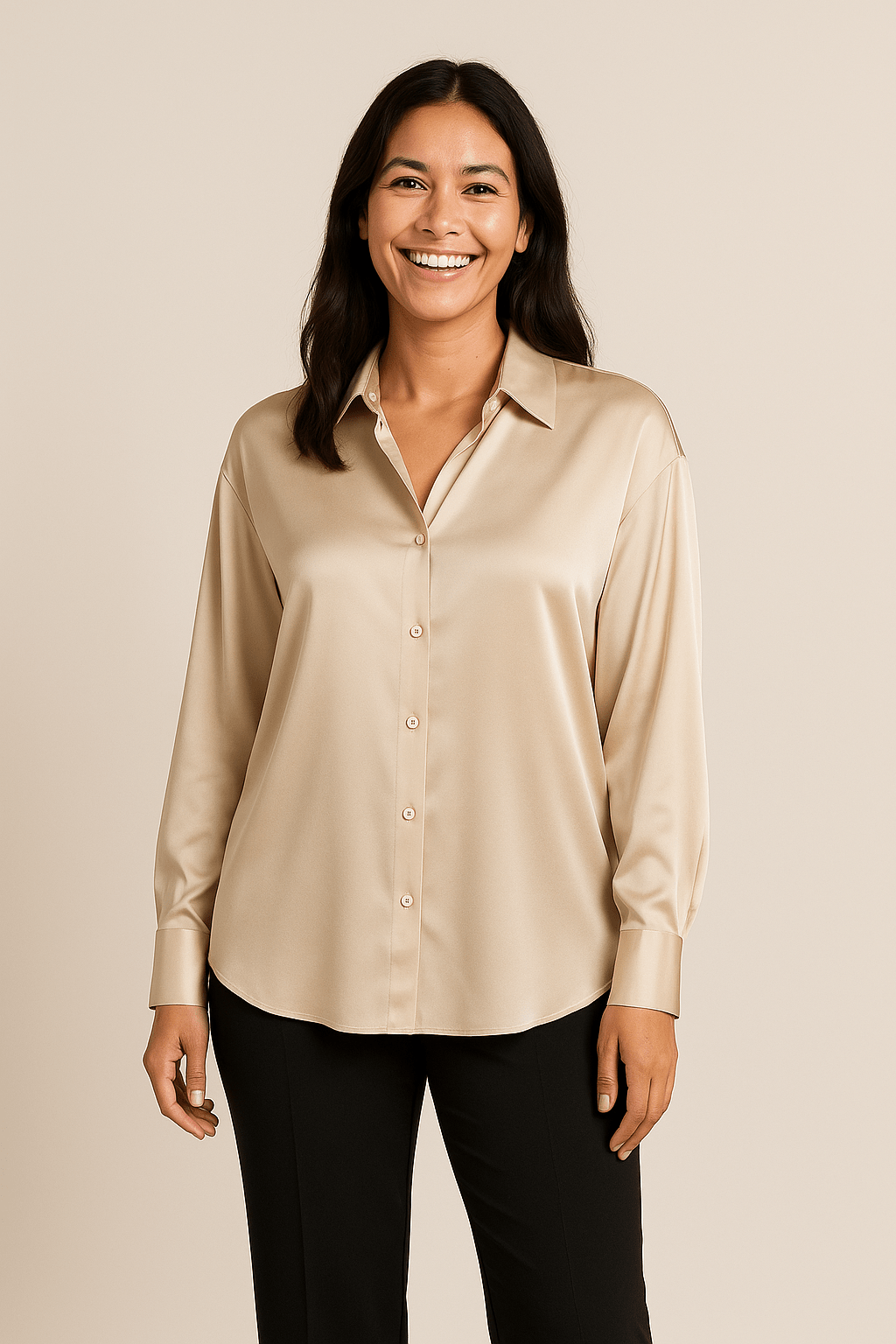 Ashford | Luisa Silk Shirt – Smooth & Sophisticated - Ashford London Clothing