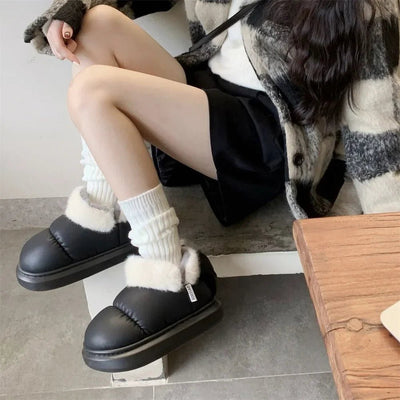 Ashford | Lysandra – Women’s Bow Detail Boots – Fur Lined & Thick Sole - Ashford London Clothing