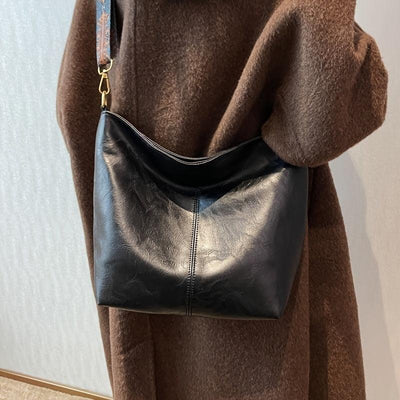Ashford | Madeleine – Women’s Shoulder Bag – Faux Leather – Embellished Adjustable Strap – Medium Size - Ashford London Clothing