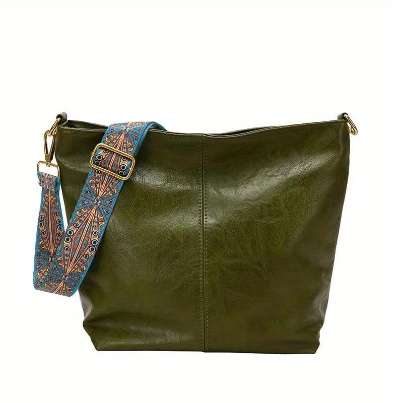 Ashford | Madeleine – Women’s Shoulder Bag – Faux Leather – Embellished Adjustable Strap – Medium Size - Ashford London Clothing