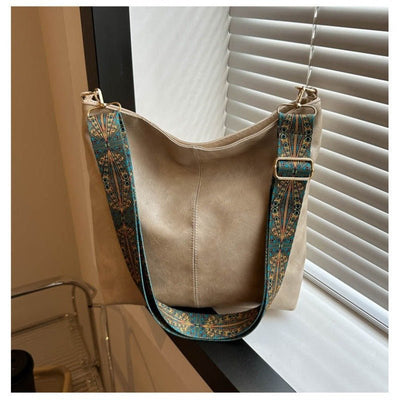 Ashford | Madeleine – Women’s Shoulder Bag – Faux Leather – Embellished Adjustable Strap – Medium Size - Ashford London Clothing