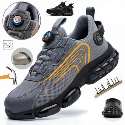Ashford | Magnus – Men’s Safety Work Shoes with Steel Toe & Rotating Buckle - Ashford London Clothing