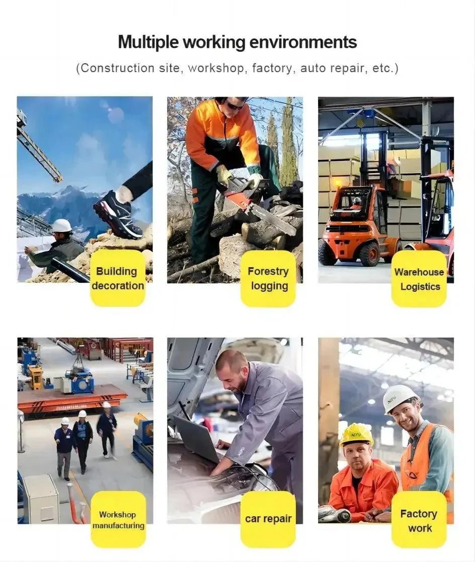 Ashford | Magnus – Men’s Safety Work Shoes with Steel Toe & Rotating Buckle - Ashford London Clothing