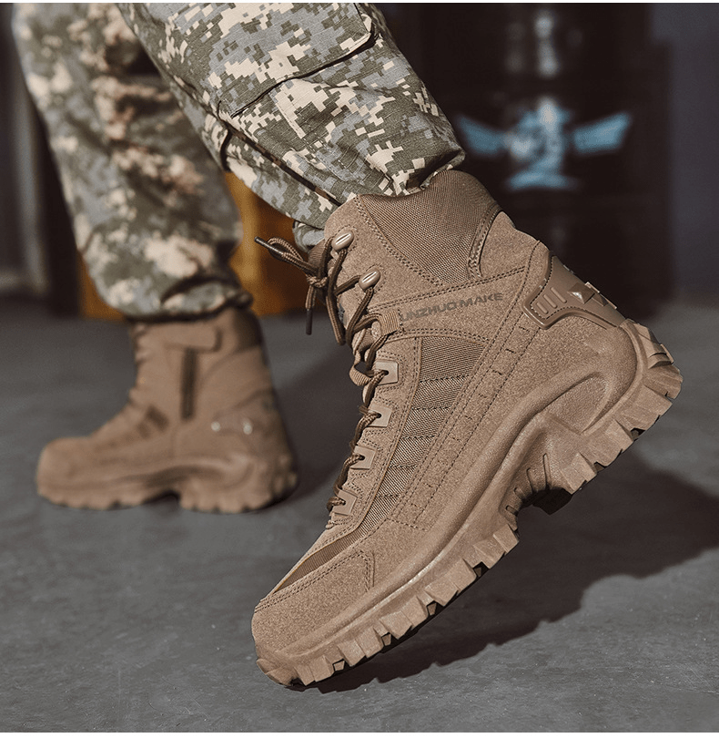 Ashford | Magnus – Men’s Tactical Boots with Reinforced Toe and Rugged Grip Sole - Ashford London Clothing
