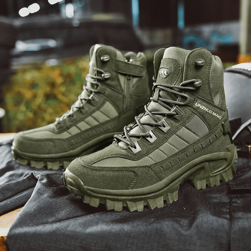 Ashford | Magnus – Men’s Tactical Boots with Reinforced Toe and Rugged Grip Sole - Ashford London Clothing