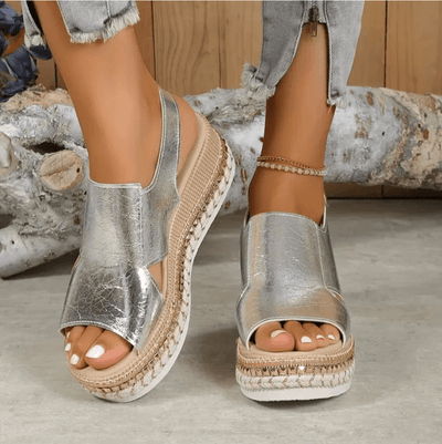 Ashford | Manon – Women’s Platform Sandals – Orthopedic Support – Slingback Strap - Ashford London Clothing