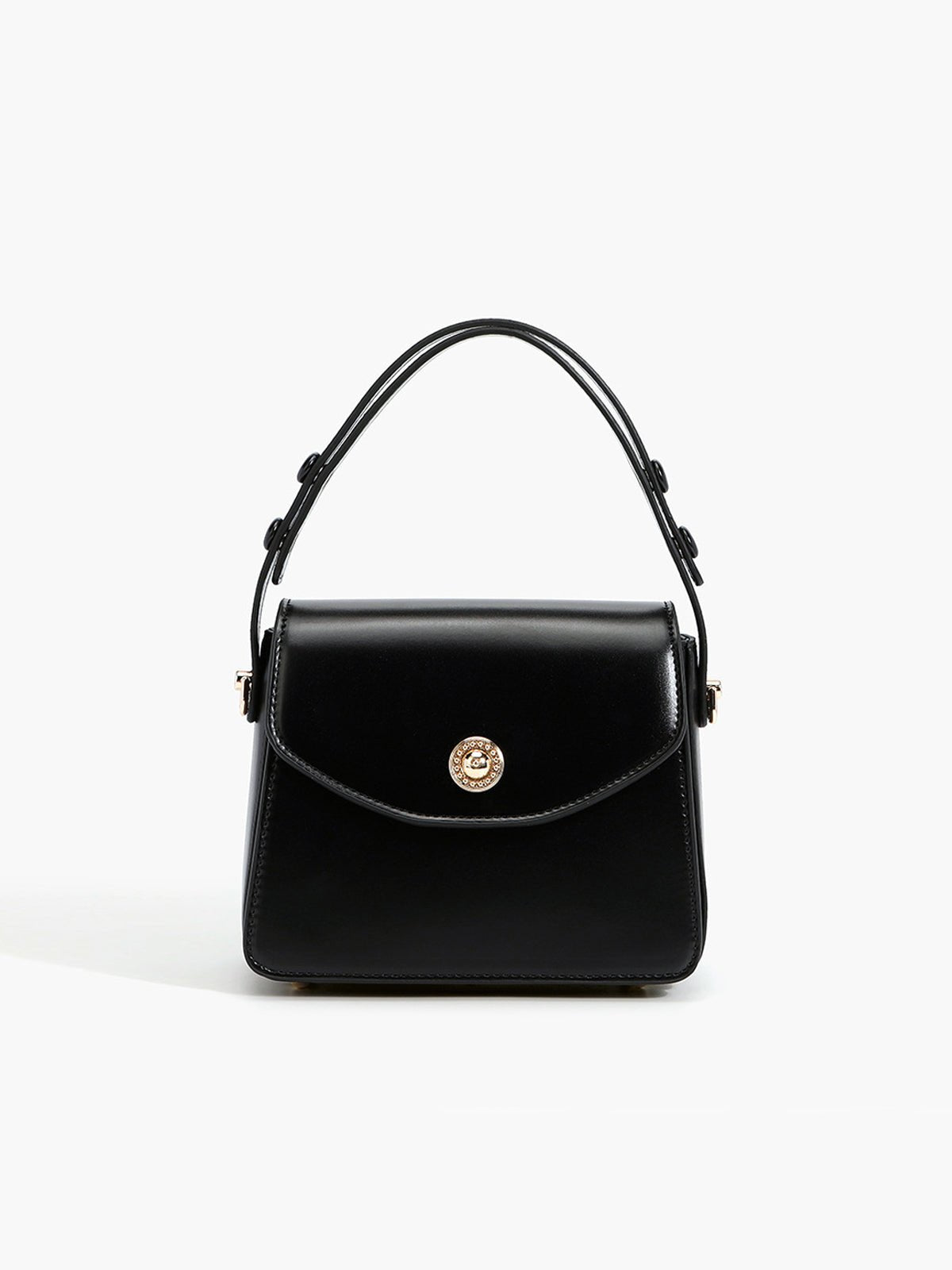 Ashford | Margaux – Women’s Tote Shoulder Bag – Vintage Luxury – Structured Leather – Gold Clasp Closure - Ashford London Clothing