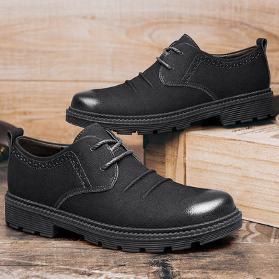 Ashford | Mason Rugged Lace - Up Shoes – PU Leather – Cargo - Inspired – Sturdy Sole - Ashford London Clothing
