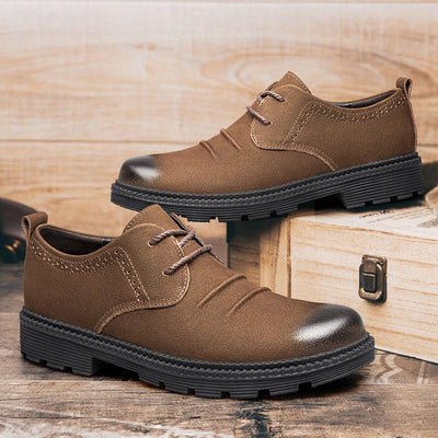 Ashford | Mason Rugged Lace - Up Shoes – PU Leather – Cargo - Inspired – Sturdy Sole - Ashford London Clothing
