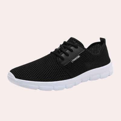 Ashford | Matt Men’s Casual Sneakers – Synthetic Leather Low - Top Lace - Up - Ashford London Clothing