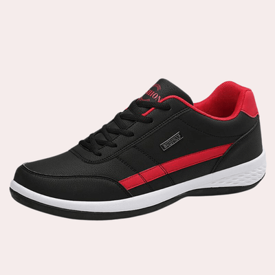 Ashford | Matt Men’s Casual Sneakers – Synthetic Leather Low - Top Lace - Up - Ashford London Clothing