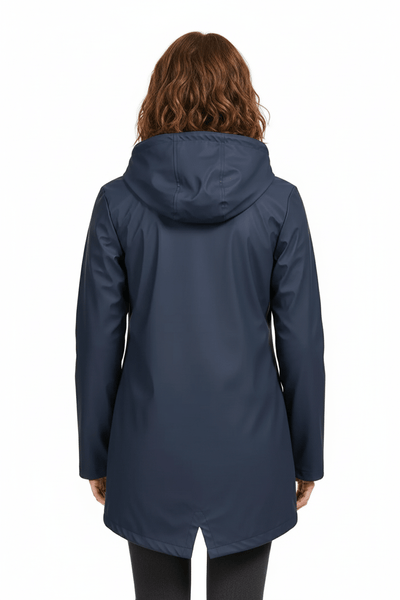 Ashford | Meera – Women’s Waterproof Fleece - Lined Hooded Trench Coat with Tailored Fit - Ashford London Clothing