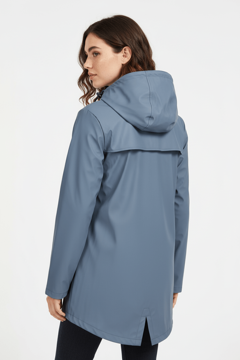 Ashford | Meera – Women’s Waterproof Fleece - Lined Hooded Trench Coat with Tailored Fit - Ashford London Clothing